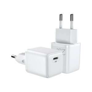 Joyroom Mini Fast Charger, 25W Power Delivery, Typ-C, Biały - Karta sieciowa