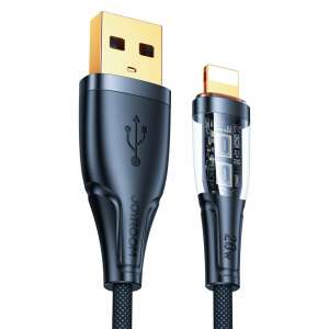 Joyroom 2.4A 1.2m USB-A to Lightning charging cable, black - Data Cable