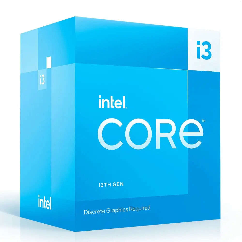 Intel core i3-13100f processzor, 3,4 ghz, 12 mb, lga1700, dobozos