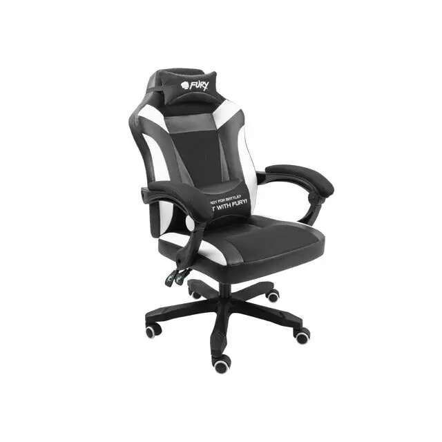 Fury avenger m+ gamer szék, fekete/fehér