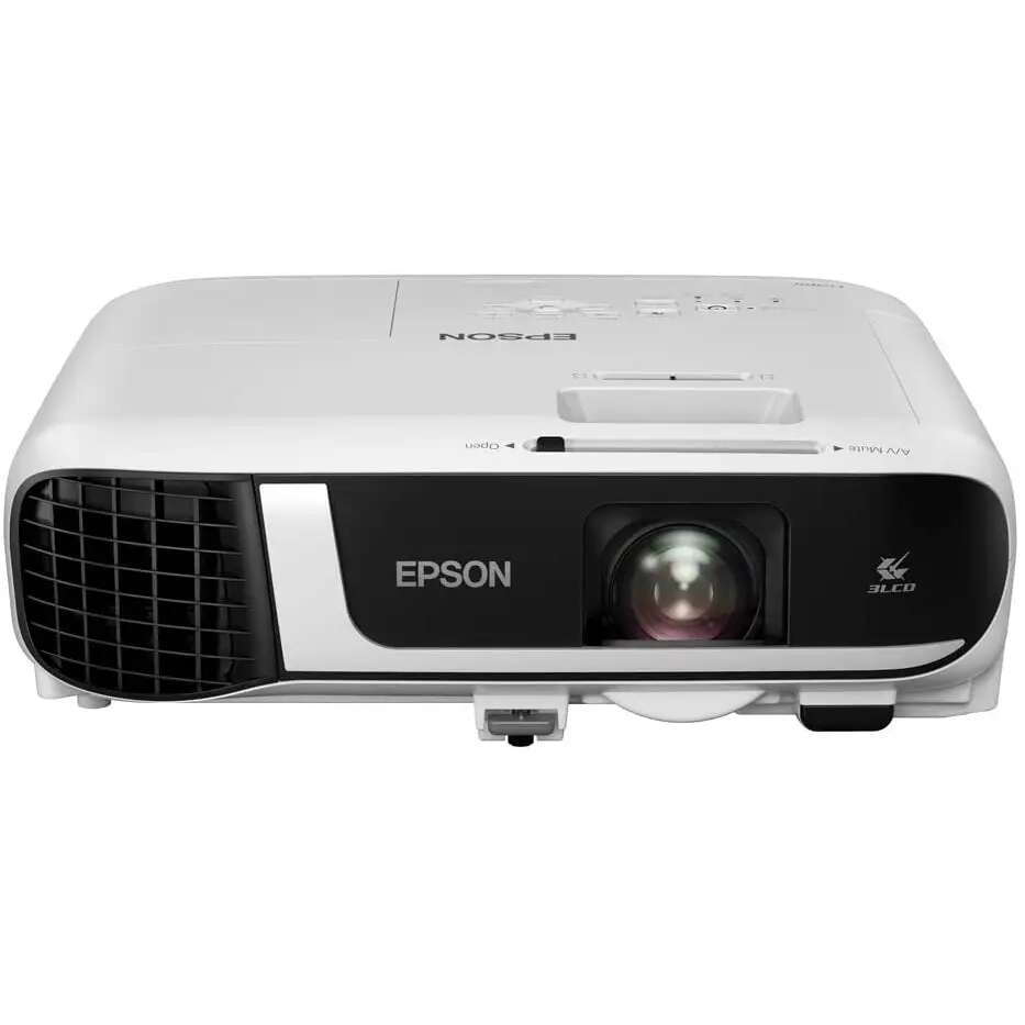 Epson eb-fh52 videoprojektor, full hd 1080p, 1920 x 1080, 4000 lumen, fehér