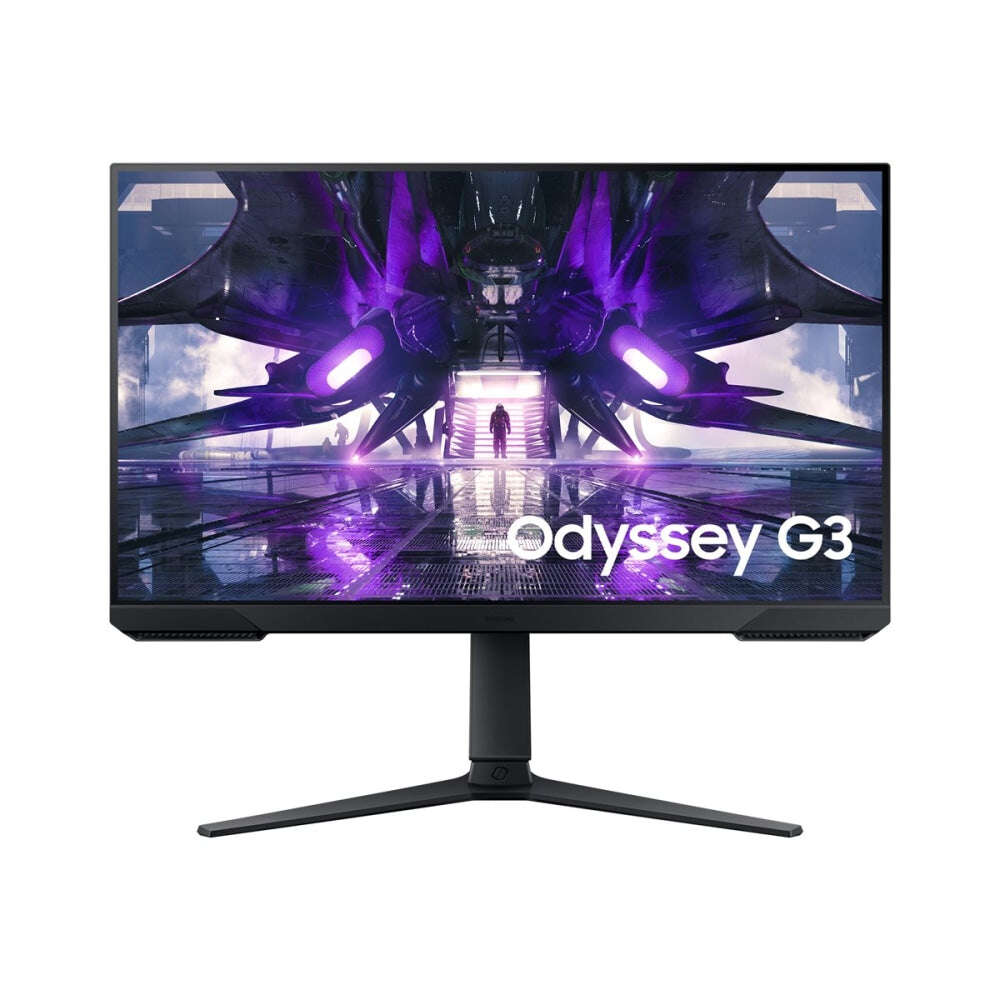 Samsung odyssey ls27ag300 gaming monitor, 27", full hd, 1 ms, 144hz, freesync premium, ergonóm kialakítás, hdmi, fekete