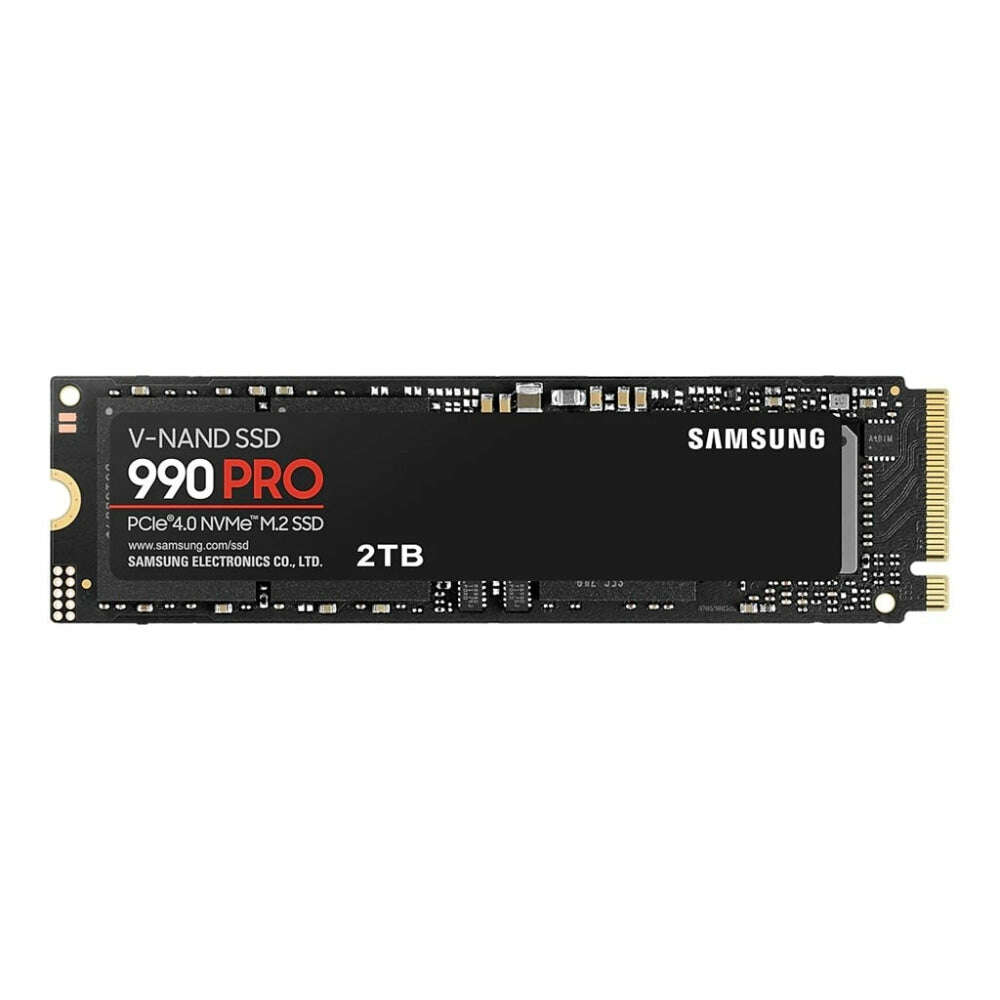 Samsung 990 pro ssd, 2tb, pcie gen 4.0 x4, nvme, m.2.