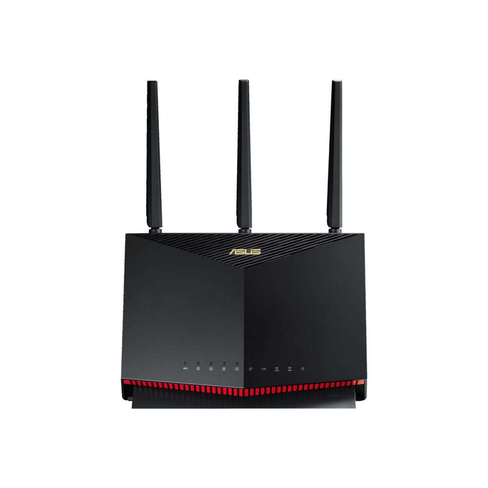 Lan/wifi asus dual band wifi 6 router ax5700 mbps rt-ax86u pro,861+4804mbps, 802.11 a/b/g/n/ac/ax, 1x wan, 4x lan, 2,4ghz/5ghz, 3x külső antenna, 1x belső antenna, wpa3/wpa2/wpa-personal, wpa