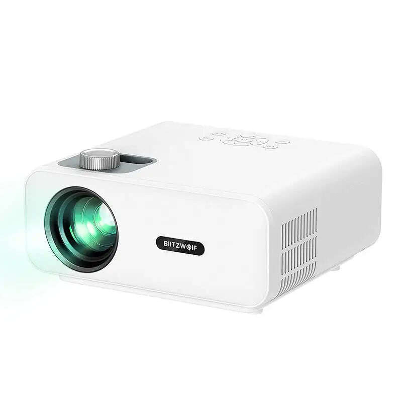 Projektor / led projektor, blitzwolf, bw-v5, 1080p, hdmi, usb, av, fehér