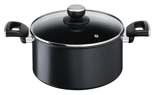 Tefal G2554672 Unlimited Lábas 24cm, Fekete