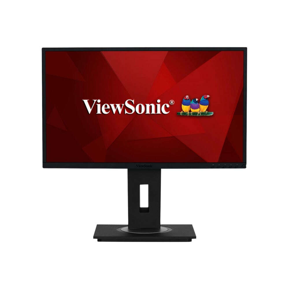 Led monitor ips viewsonic 27", full hd, vga, hdmi, display port, usb, fekete