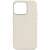 DecoCase iPhone 15 Pro MagSafe kompatibles Lederetui, Farbe Clay