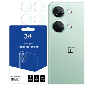 3mk OnePlus Lens Protector - Hybrid Glass Lens Protection for OnePlus Phone Camera - 3MK Screen Protector