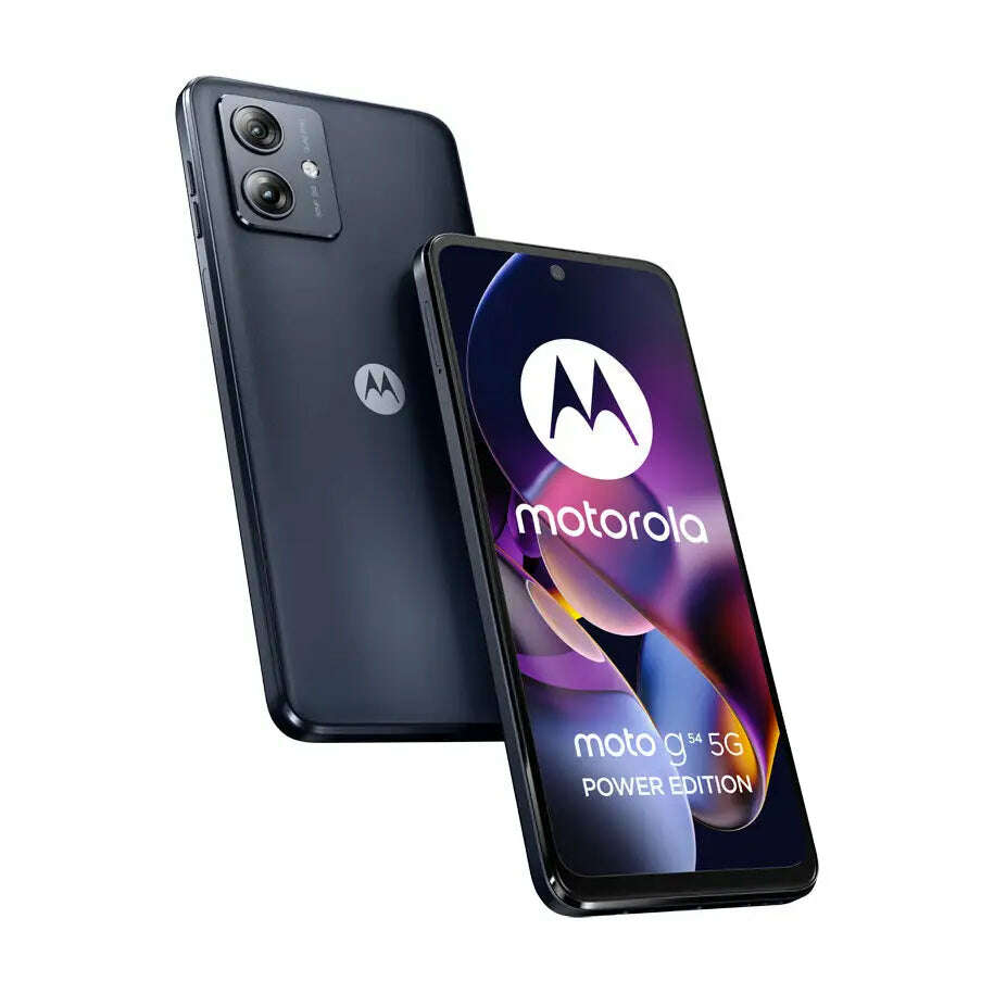 Motorola moto g54 mobiltelefon, power edition, 256gb, 12gb ram, 5g, sötétkék