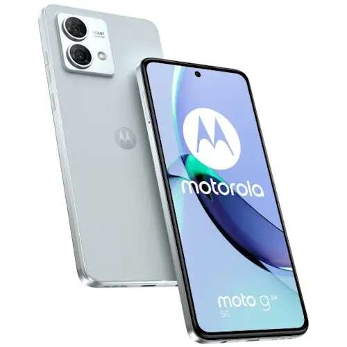 Motorola moto g84 mobiltelefon, dual sim, 256gb, 12gb ram, 5g, halványkék