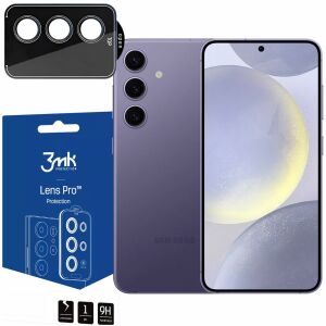 3mk Lens Pro Samsung Galaxy S24 lens protector with phone - 3MK Screen Protector