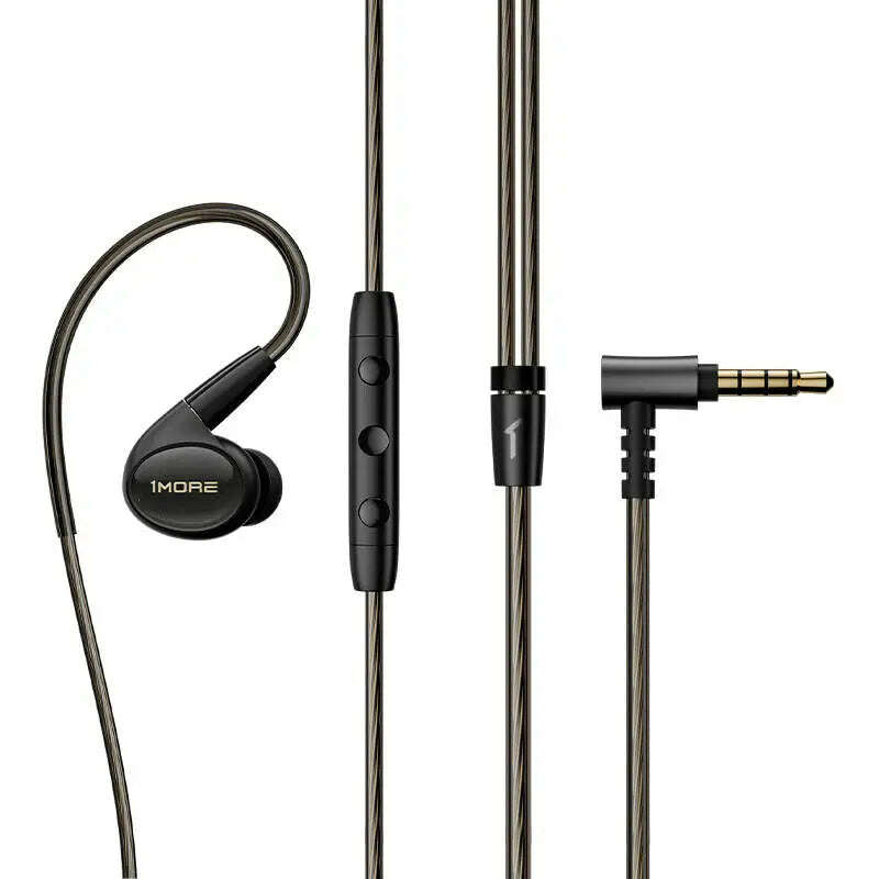 Vezetékes fejhallgató, 1 több, jack 3,5 mm, fekete