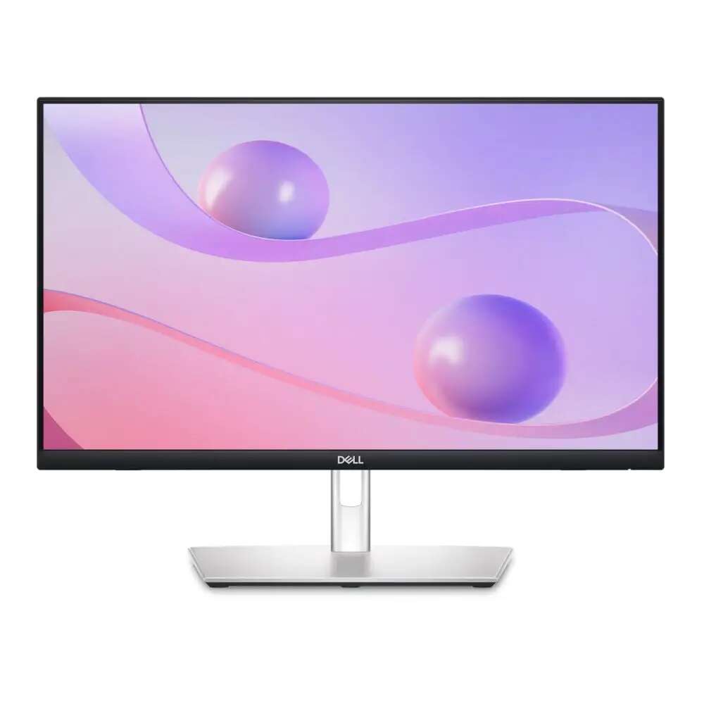 Dell led monitor, 23,8", usb-c, usb hub, full hd, hdmi, displayport, fekete / ezüst