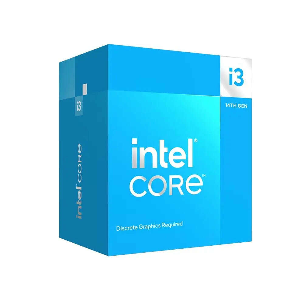 Intel core i3-14100f processzor, intel, 4,7 ghz, 5 mb, lga1700