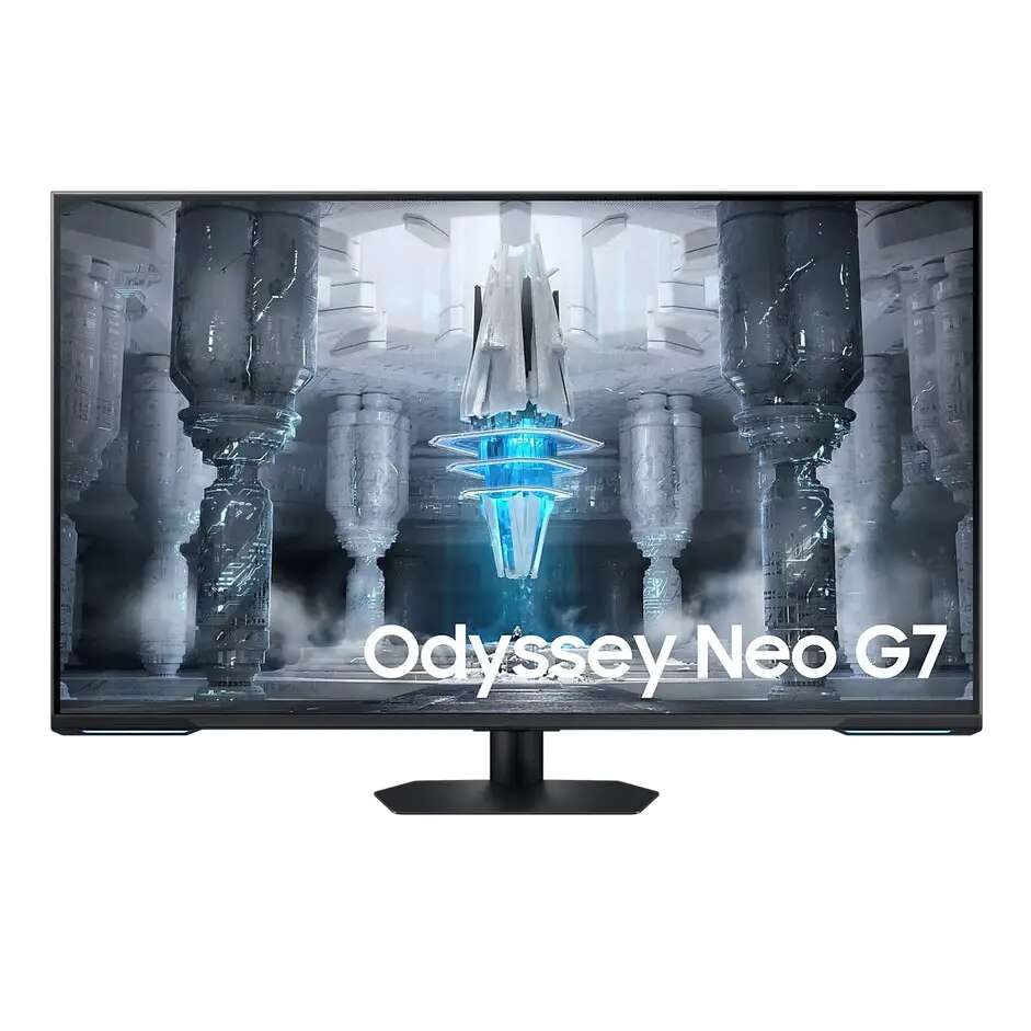 Samsung ls43cg700nuxen odyssey neo g7 gaming monitor, 43", va, 3840x2160, 4k, 144hz, amd freesync premium pro, hdr600, tizenos, smart tv, wifi5, bluetooth 5.2, távirányító