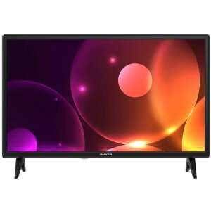 Телевизор Sharp 24FA2E, 24" LED HD 1366x768, 100 000:1, DVB-T/T2/C/S/S2, Active Motion 100, Speaker 2x3W, Dolby Digital, CI+, 3xHDMI, 2xUSB, Bluetooth, LAN, Video/Audio input (3 x RCA), 2 pol