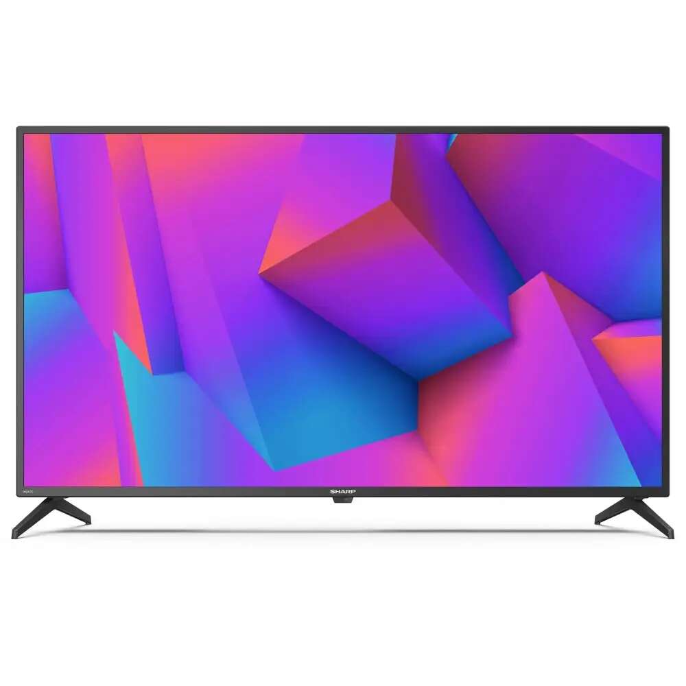 Sharp tv, 40fe2e, 40" led linux tv, full hd, 1920x1080, dvb-t/t2/c/s/s2, active motion 200, 1 000 000:1, 2x10 w, dolby digital, dts hd, google assistant, chromecast built-in, fekete