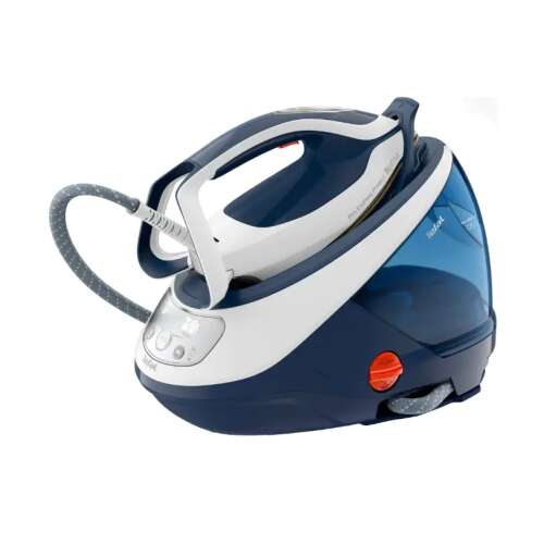 Tefal GV9221E0 Dampfbügelstation, blau und weiß, 2600W, 550g/min Dampfleistung, 7.6 bar Druck, Autoclean, AirGlide
