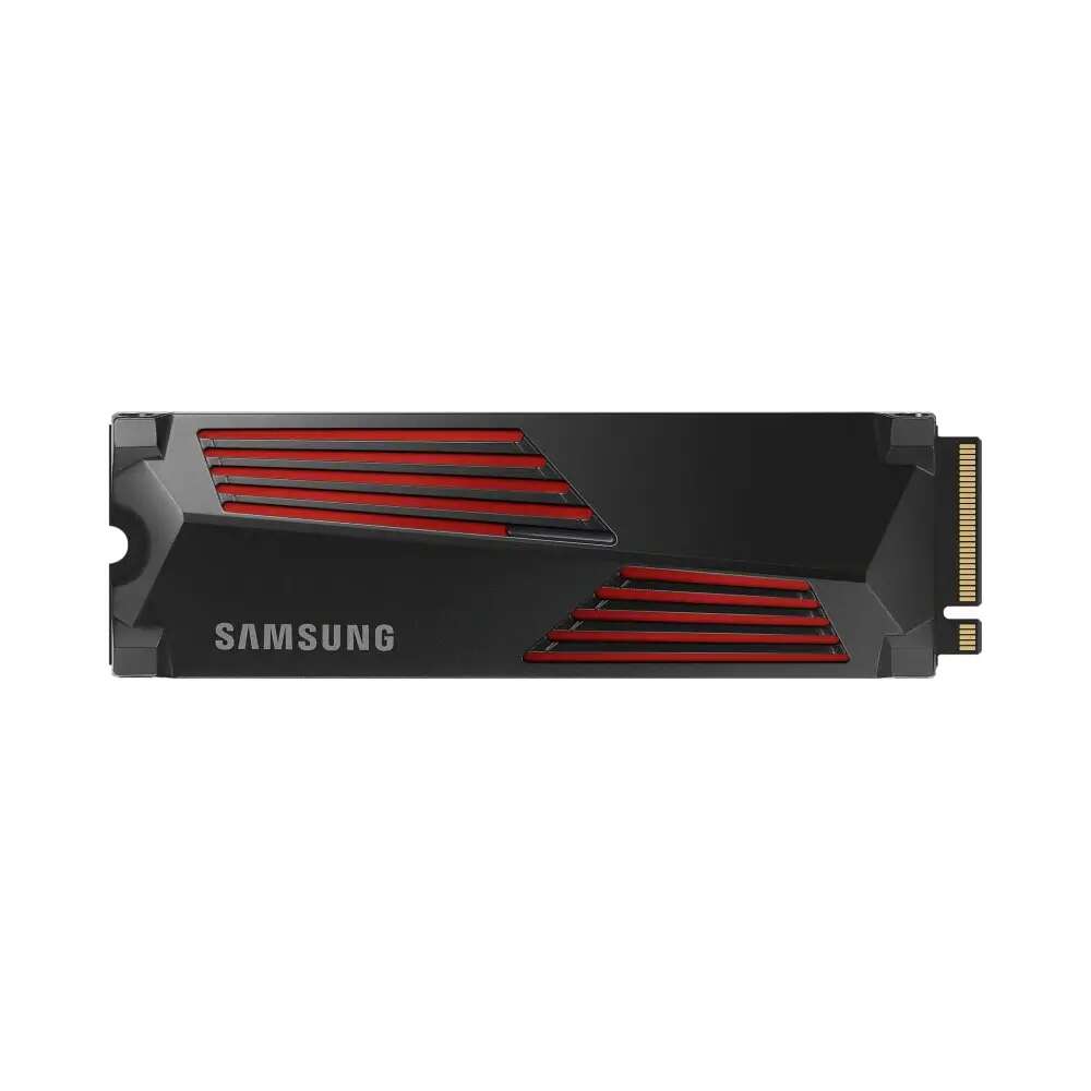 Samsung 990 pro 2tb heatsink ssd, pcie gen 4.0 x4, nvme, m.2.
