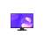 EIZO EV2495-BK 24 hüvelykes Full HD IPS LED monitor, elülső nézet, képernyőn absztrakt háttérrel