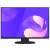 Монитор EIZO EV2495-BK 24 инча Full HD IPS LED, преден изглед, показващ екрана с абстрактен фон