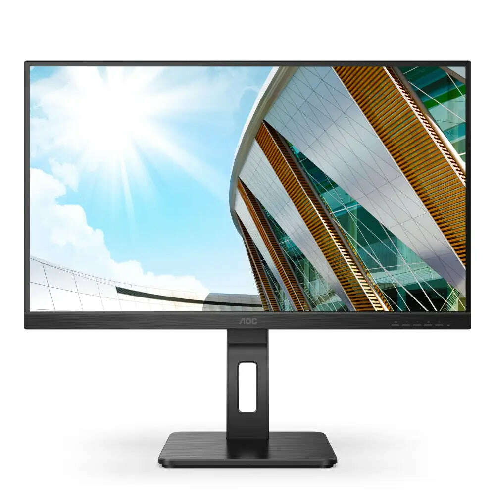 Aoc q27p2q led ips monitor 27", 75hz, qhd, hdmi, displayport, frameless, adaptive sync, low blue light