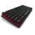 Alienware Pro wireless gaming keyboard, black, Bluetooth, angled view