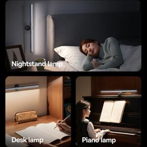 Baseus i-Wok 3 monitor lámpa felhasználása: éjjeli lámpa, asztali lámpa, zongora lámpa - Baseus