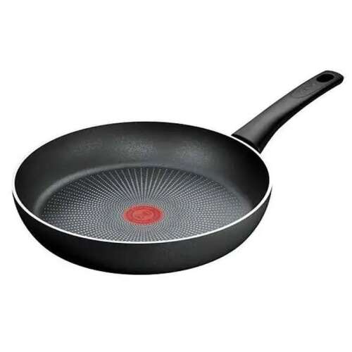 Tefal Force 28 cm-es serpenyő, fekete, tapadásmentes - Tefal