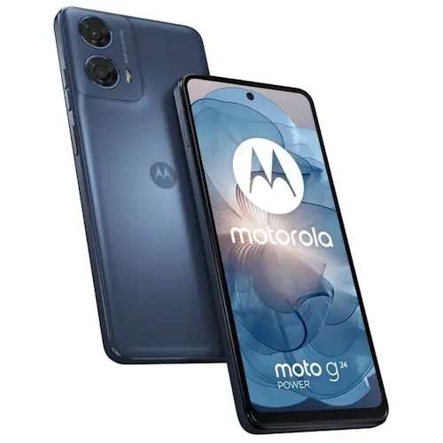 Motorola moto g24 mobiltelefon power edition, 8+256 ds, tinta kék