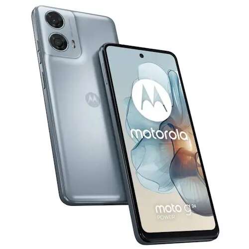 Motorola moto g24 mobiltelefon power edition, 8+256 ds, jég kék