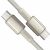 Baseus Tungsten Gold USB-C Kabelstecker, Nahansicht