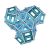 Geomag Pro-L Blue Magnetic Building Toy - Large Complex Structure