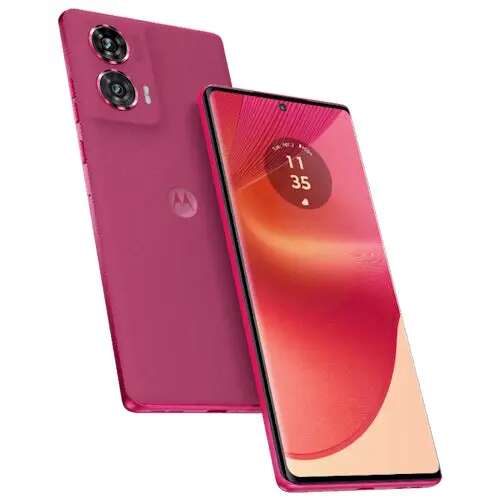 Motorola edge 50 fusion mobiltelefon, 12 gb ram, 512 gb, 5g, hot pink