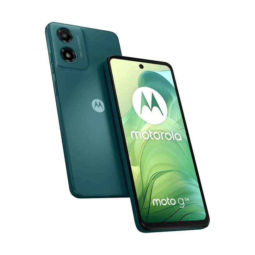 Motorola moto g04 mobiltelefon, 4+64 ds, tenger zöld