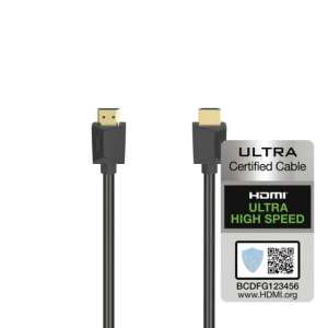 Hama HDMI cable, 8K Ultra High Speed, Ethernet, 3 meter, black - HDMI Cable