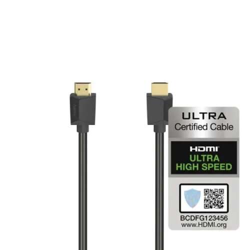 Hama Cablu HDMI, 205243, 8k, Ethernet, 3 m, Negru