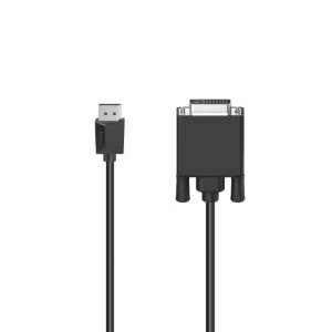 Hama DisplayPort to DVI cable, Ultra-HD 4K, 1.5m - Hama