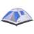 Springos camping tent, 210 x 240 cm, blue and white