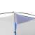 Springos camping tent, 210 x 240 cm, blue and white, detail of tent ventilation