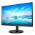 Kutni pogled monitora Philips 222V8LA 21,5 inča Full HD