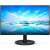 Philips 222V8LA 21,5 hüvelykes Full HD monitor elölnézet