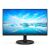 Philips 222V8LA 21,5 hüvelykes Full HD monitor elölnézet