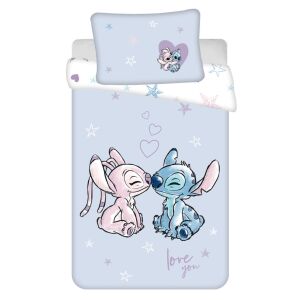 Disney Lilo & Stitch Lila Gyerek Ágyneműhuzat Garnitúra 100x135 cm - Jerry Fabrics
