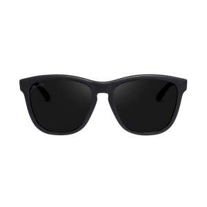 Hawkers CARBONO · DARK ONE napszemüveg, fekete keret fekete lencsékkel, elülső nézet - Férfi napszemüveg