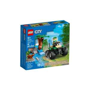 LEGO® City - Vadvédelmi Terepjáró és Vidra Lak - Építőjáték - 90 db 101810941