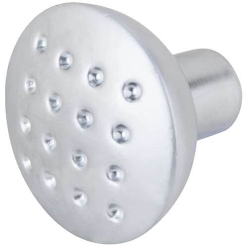 Evotools szatén króm bútorgomb, 32mm átmérő, 27mm magasság - EvoTools