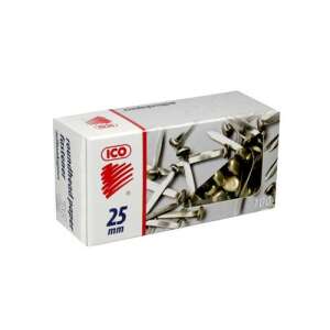 ICO 25 mm kerekfejű papírkapocs, 100 db - ICO