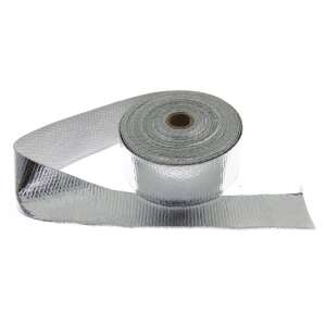 Alumínium hővédő szalag, 50 mm x 2 mm x 10 m, 800°C-ig hőálló - Jármű csatlakozó és szerelvény